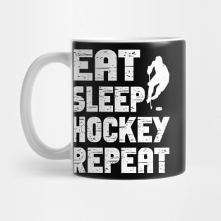 Eat Sleep Ice Hockey Repeat Mug